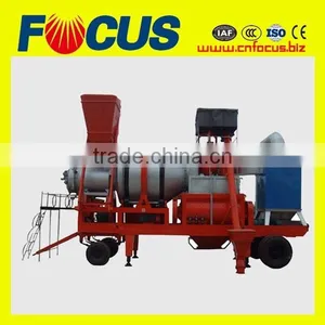 QLB60 60tph Movable Asphalt Bitumen Batching Plant With Walking System thumbnail-1