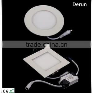 Recessed Mini Round Led Panel Light With Radiator 6/9/12/15/18/24w thumbnail-5