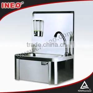 Stainless Steel Knee-operated Hand Washing Sink thumbnail-1