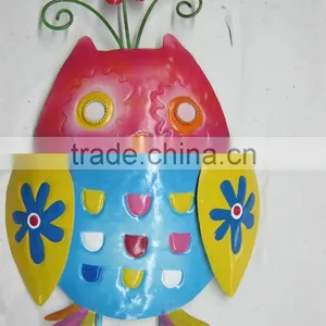 2015 Newest Owl Garden Decoration Stake Metal Owl Stake Decorative Owl Pick Garden Owl Owl for Garden Decor thumbnail-1