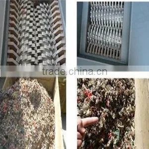 Dual Axis Shredder for Biomass Fermentation of Solid Waste thumbnail-1