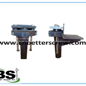 Helical Pile With Foundation Brackets and Pile Caps thumbnail-1