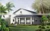 North America Standard Light Gauge Steel Frame Custom Build Prefabricated Villa for Sale thumbnail-4