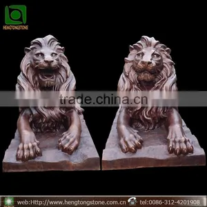 Quyang Sale Bronze Lion Statue thumbnail-1