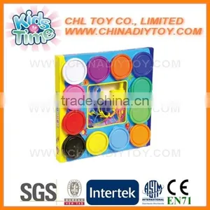 Plastic Barrel Colorful Dough Set, Wholesale Children Enjoyable Dough Clay, Promotion Bear Coin Bank Super Dough thumbnail-1