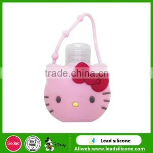 30ml Cute Cartoon Round Bottle Hand Sanitizer Holder thumbnail-3