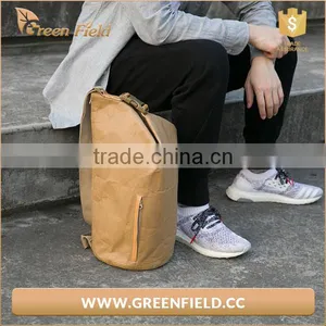 Fashion Washable Karft Paper Bag Single Cross Body Shoulder Bag For Men thumbnail-3