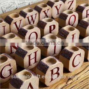 Resin Letter Candle Holders Party Decoration Decorations Wedding thumbnail-4