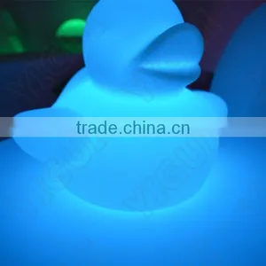 High Quality Waterproof Changing Colors Color and Electric Power Source LED Duck Light thumbnail-3