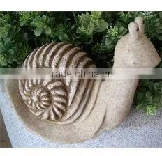 Resin Ribbed Finish Snail Garden Decoration Ornaments thumbnail-1