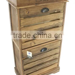 Home Furniture 2-door Shoe Storage Cabinet Shoe Cabinet thumbnail-6