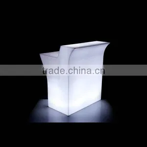 LED Lighting up Furniture Bar Table/char Set/rgb Led Table thumbnail-1