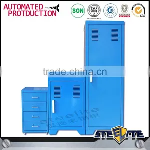 Apartment Metal Locker Kid Wardrobe Single Door Metal Wardrobe thumbnail-6