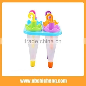 Plastic Umbrella Shape Ice Lolly Mould / Ice Cream Mould thumbnail-3