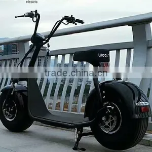 Baogl 60V12AH Li-ion Battery Electric Citycoco Scooter With Intelligent Brushless Controller thumbnail-1