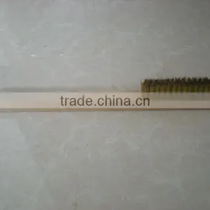 Wooden Copper Wire Tool Brush thumbnail-1