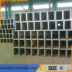 Black Q215 JIS Hot Rolled Rectangular Factory Sales Building pe Coated Steel Pipe thumbnail-5