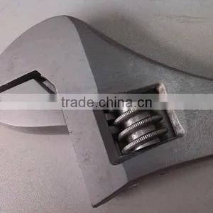 15" High Grade Carbon Steel Adjustable Spanner thumbnail-1