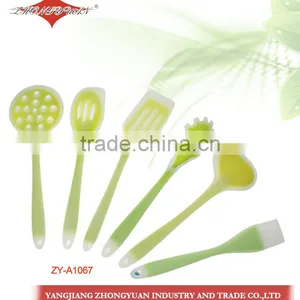 6PCS Hot Sale Non Stick Wholesale Korean Silicone Kitchenware/spatula thumbnail-1