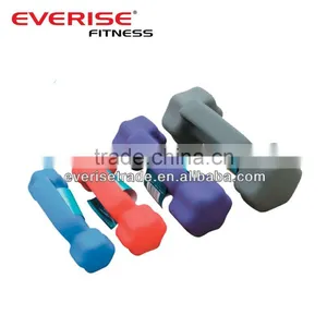Neoprene Coated / 6 Edge Dumbbell / Dumbbell With Handle thumbnail-1