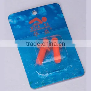 Silicone CE Ear Plugs Light Weight Comfortable Swimming Ear Plugs thumbnail-2