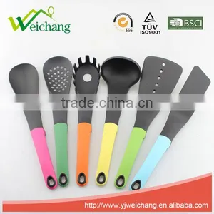 WCJ320D Premium Nylon Utensils SHOVEL Cooking Utensil Gadgets Set With Storage Stand (Multi-color) thumbnail-4
