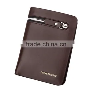 2015 New Designs Men's Wallet With Zipper thumbnail-3