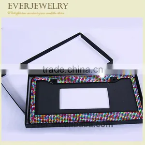 Wholesale High Quality Pure Color Crystal Rhinestones Plate Frame thumbnail-1