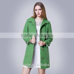 2016 Fashion Design Elegant Long Sleeve Outwear Winter Coats For Women thumbnail-3
