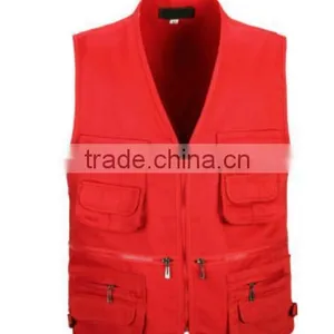 Army Green High Quality Pockets Fishing Suit Outdoor Fishing Vest thumbnail-1