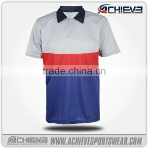 Allover Print Blank Polo Shirts Sublimated Polo Shirts 2017 Achieve thumbnail-6