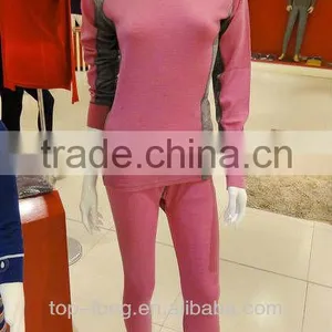 Merino Wool Thermal Underwear Long Johns thumbnail-1