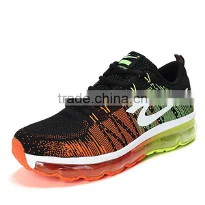New Style Fashion Brand Sport Fly Knit Running Shoes Sample for Male, High Quality Fly Line Sport Shoes Men Price Cheap thumbnail-1