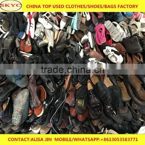 Africa Best Selling Used Shoes Big Size and High Quality Second Hand Shoes Imported From China Suppliers Warehouse thumbnail-2