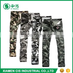 Bulk Wholesale Mens Military Style Cargo Pants With Many Pockets thumbnail-1