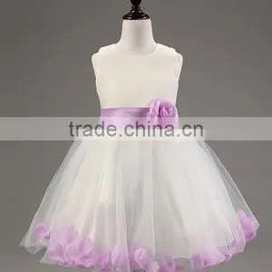 Walson Anna Frozen Cosplay Wholesale Party Frozen Birthday Items Shoulder Flowers Crocheted Skirt thumbnail-4