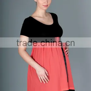 Maternity Wear Maternity Short Dress Dreamlike Chiffon Pregnancy Clothes Wholesale Maternity thumbnail-4