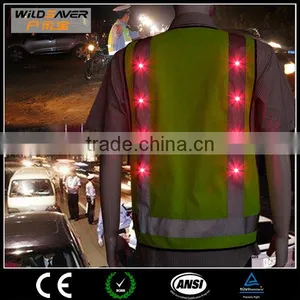Hi Vis Soft Works Clothing Sercurity Jacket /Police Reflective Vest thumbnail-5