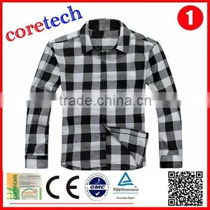 Hot Sale Popular Cotton Wholesale Plaid Flannel Shirt Factory thumbnail-1