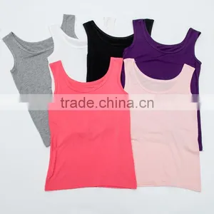 Modal Women's Vest 2016 Cultivate One's Morality Show Thin U h a T-shirt The New Render Unlined Upper Garment in Summer thumbnail-1