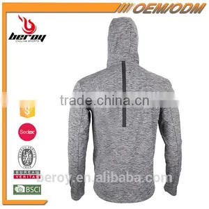 Comfort and Soft Zipper Up Mens Gym Jacket Hoodie thumbnail-3