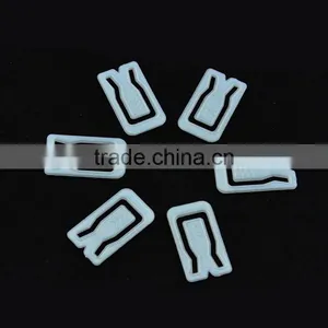 3.4*1.9*0.25cm PS White Square Shape Plastic Clip for Garment Accessory thumbnail-3
