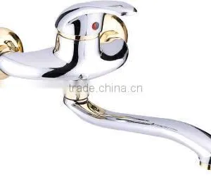 WG2110 Single Handle Wall-Mounted Kitchen Mixer thumbnail-1