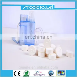 100% Eco-friendly Biodegradable Non-woven Compressed Tissue With Dispenser Promotional Gift thumbnail-2