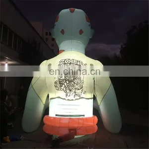 Disgust Giant Vivid Zombie Inflatable for Halloween thumbnail-4