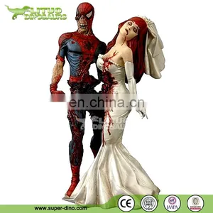 FRP Zombie Girl Life Size Statue for Sale thumbnail-3