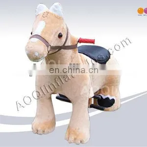 Cartoon Plush Electronic Horse thumbnail-1