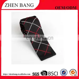 High Quality 100% Wool and New Fashion Stripes Men Knit Tie thumbnail-6