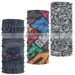 Customized Logo Printed Polyester Promotional Neck Tube Bandana thumbnail-1