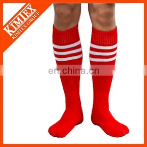 Football Custom Over Knee Ankle Stripped Sport Socks thumbnail-3